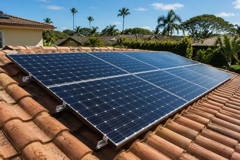 Installation de panneaux solaires à Thorigny